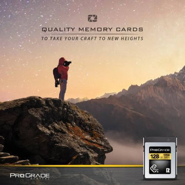 ProGrade Digital 128GB Type B CFexpress Memory Card (Gold) - Imported from UK